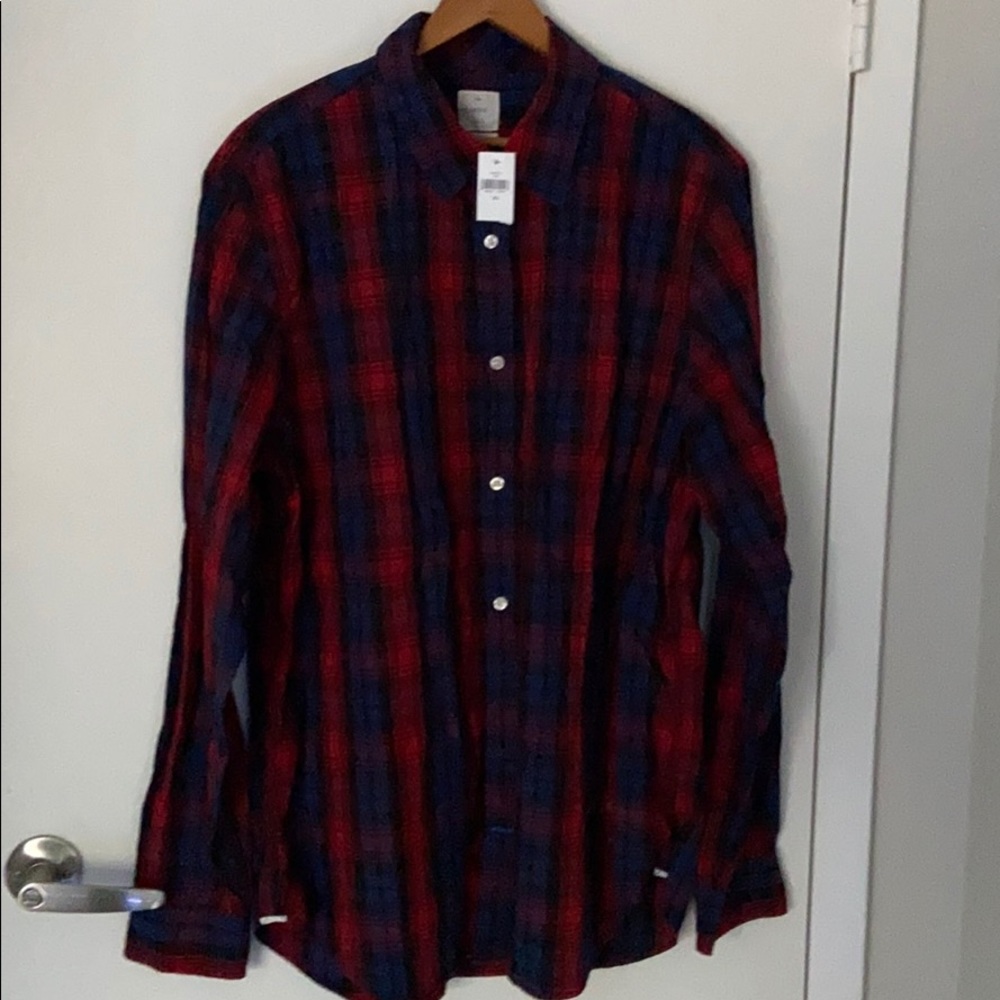 Plaid Gap Button-Down casual
